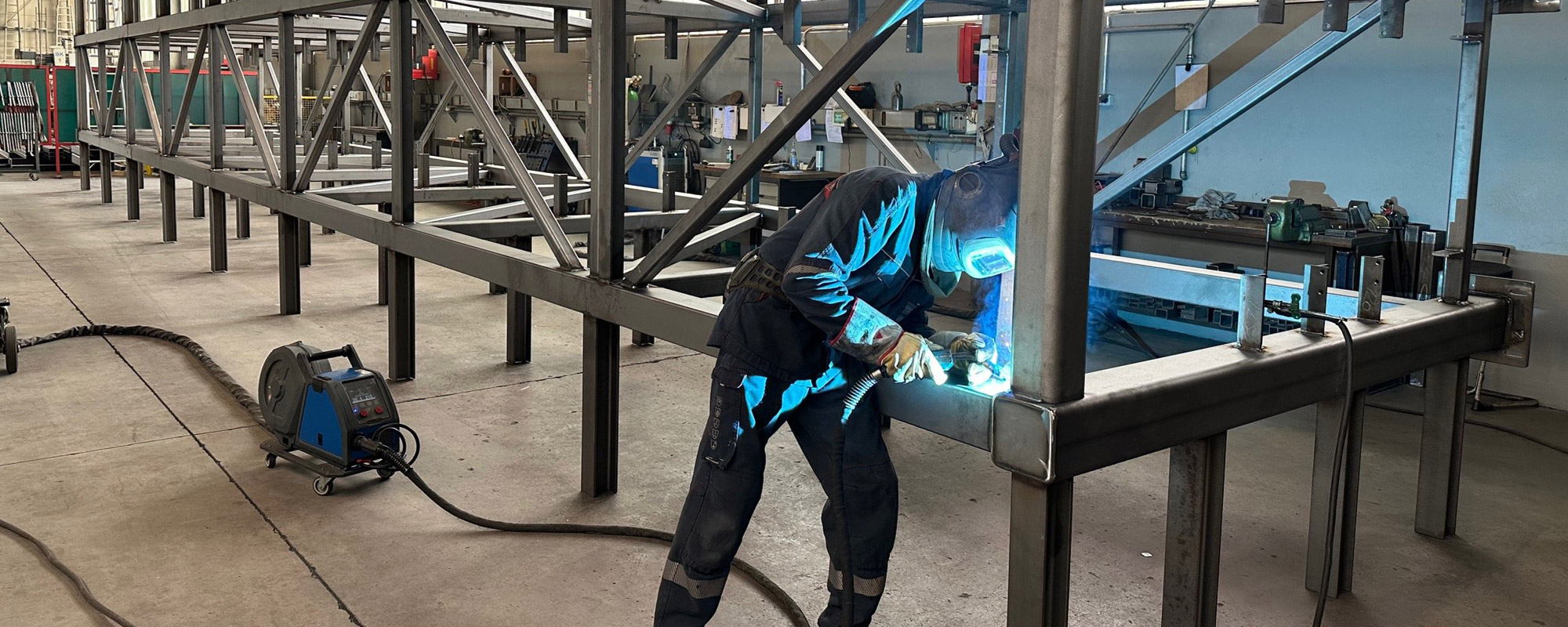 Markthaler Stahlbau - Fertigung